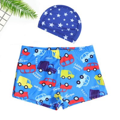 Uus mudel kiiresti kuivavast kangast laste ujumisriided poistele