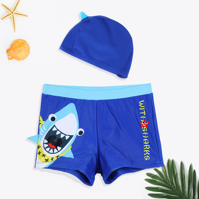 Uus mudel kiiresti kuivavast kangast laste ujumisriided poistele