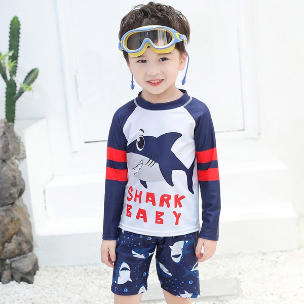 Παιδικό μαγιό από ύφασμα που στεγνώνει γρήγορα με στάμπα