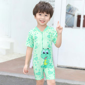 Ολόσωμο παιδικό μαγιό με απλικέ για αγόρια