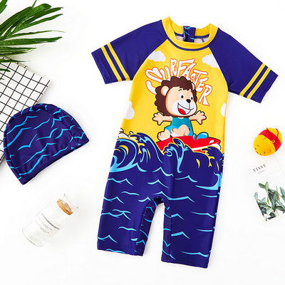 Παιδικό μαγιό με κοντά μανίκια