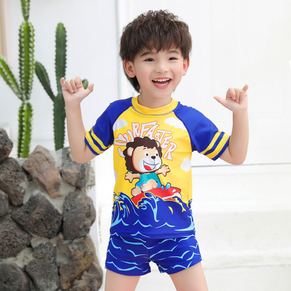 Παιδικό μαγιό με κοντά μανίκια