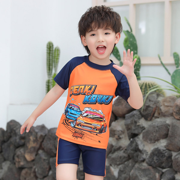 Νέο μοντέλο παιδικού μαγιό με στάμπα για αγόρια