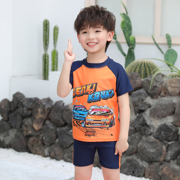 Νέο μοντέλο παιδικού μαγιό με στάμπα για αγόρια