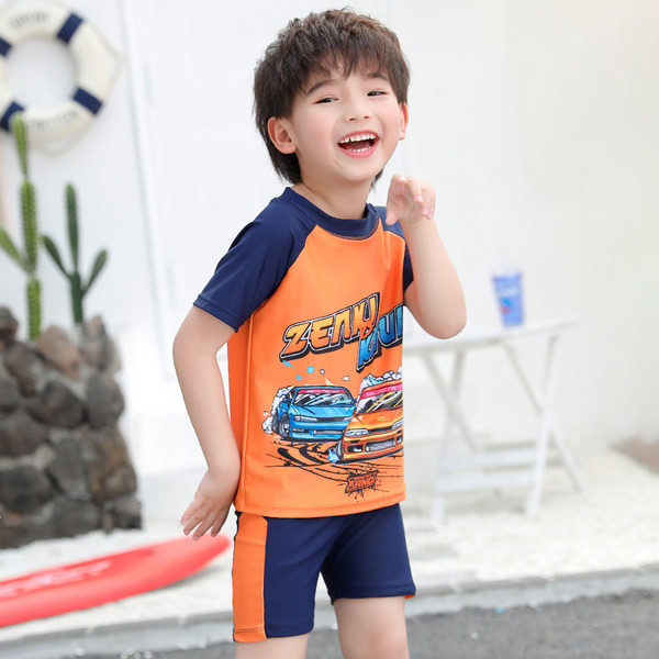 Νέο μοντέλο παιδικού μαγιό με στάμπα για αγόρια