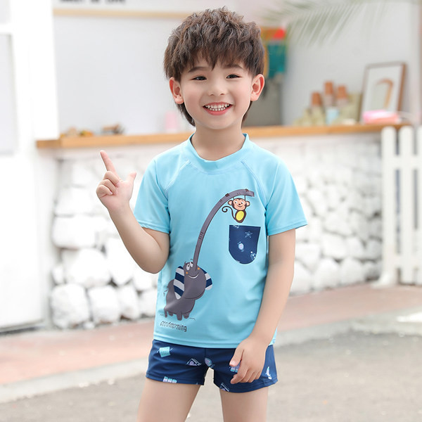 Αντηλιακό παιδικό μαγιό σε δύο μέρη