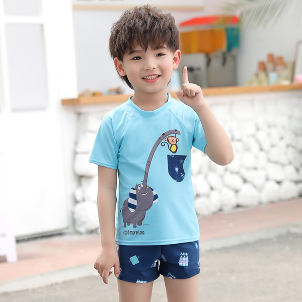 Αντηλιακό παιδικό μαγιό σε δύο μέρη