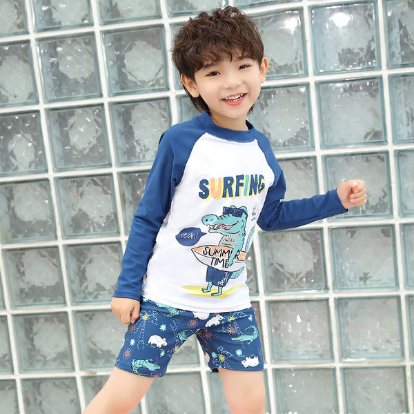 Αντηλιακό παιδικό μαγιό με στάμπα για αγόρια