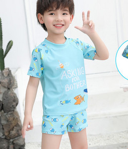 Gyermek úszószett kék színben és felvitelben