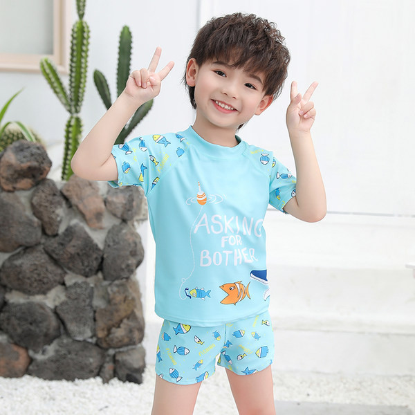 Gyermek úszószett kék színben és felvitelben