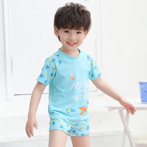 Gyermek úszószett kék színben és felvitelben