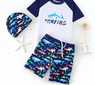 Νέο μοντέλο παιδικού μαγιό για αγόρια σε δύο μέρη