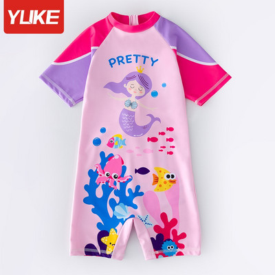 Ολόσωμο παιδικό μαγιό με απλικέ για αγόρια