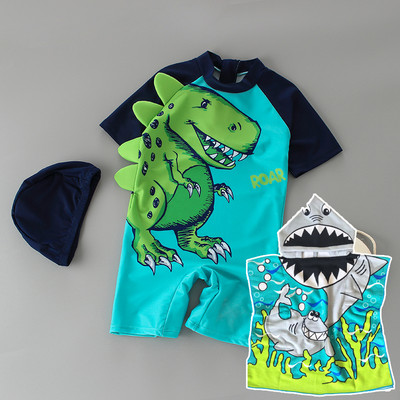 Παιδικό μαγιό με απλικέ - τέσσερα χρώματα