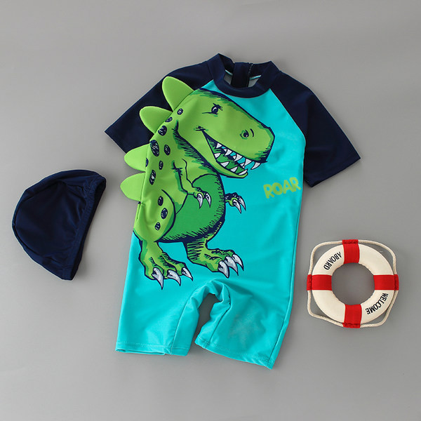 Παιδικό μαγιό με απλικέ - τέσσερα χρώματα