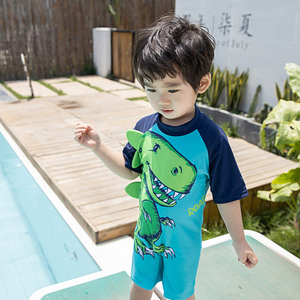 Παιδικό μαγιό με απλικέ - τέσσερα χρώματα