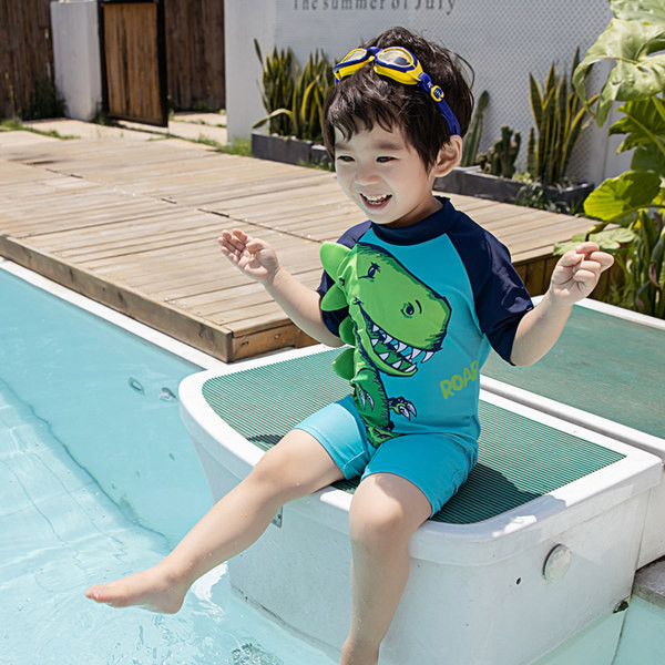 Παιδικό μαγιό με απλικέ - τέσσερα χρώματα