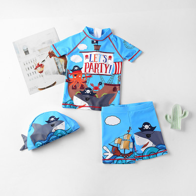 Novi model dječjeg kupaćeg kostima iz tri dijela