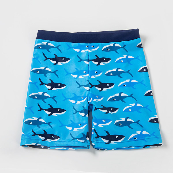 Gyermek fürdőruha fiúknak kék színben