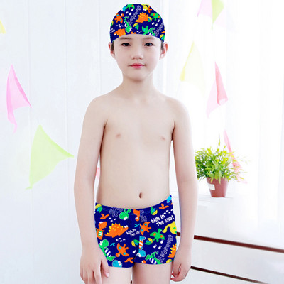 Gyermek úszó boxerek színes mintával fiúknak