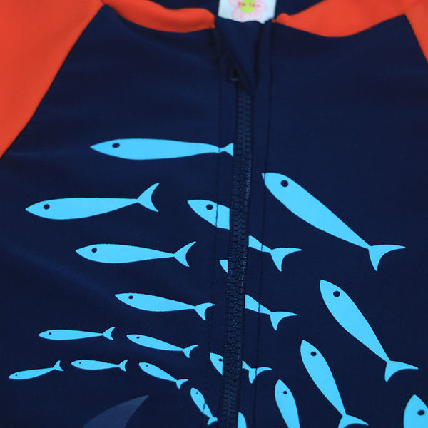 Teljesen fényvédő fürdőruha fiúknak