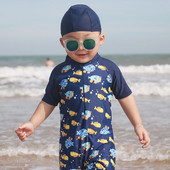 Gyorsan száradó anyagból készült új modell gyerek fürdőruha