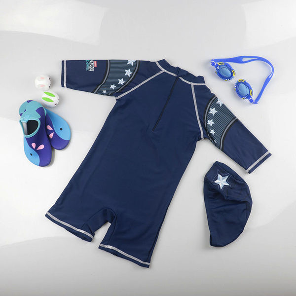 Παιδικό σετ κολύμβησης σε μπλε χρώμα