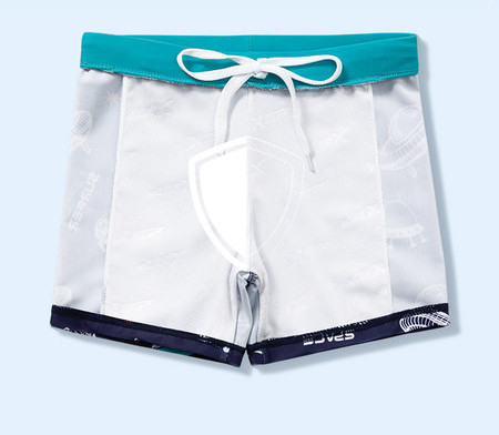 Gyermek fürdőruha új modell mintával, fiúknak