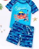 Αντηλιακό μαγιό με στάμπα για αγόρια