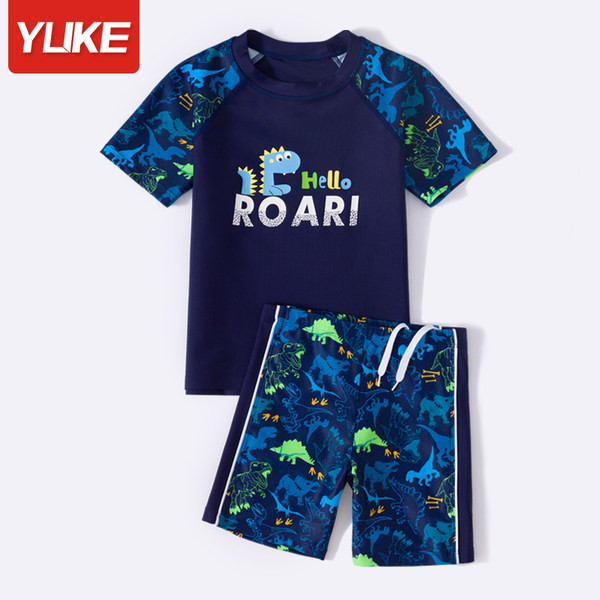 Παιδικό μαγιό σε δύο μέρη με απλικέ για αγόρια