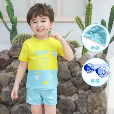 Παιδικό σετ σε μπλε χρώμα με απλικέ