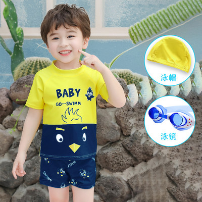 Παιδικό σετ σε μπλε χρώμα με απλικέ