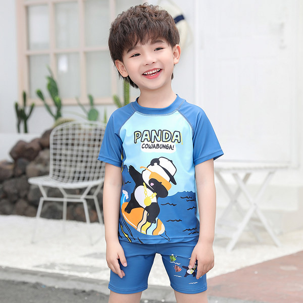 Παιδικό σετ παραλίας δύο τμημάτων για αγόρια - αντηλιακό