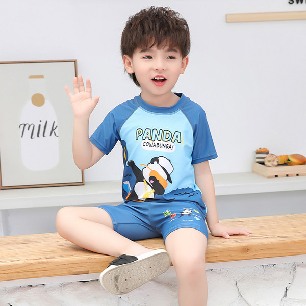 Παιδικό σετ παραλίας δύο τμημάτων για αγόρια - αντηλιακό