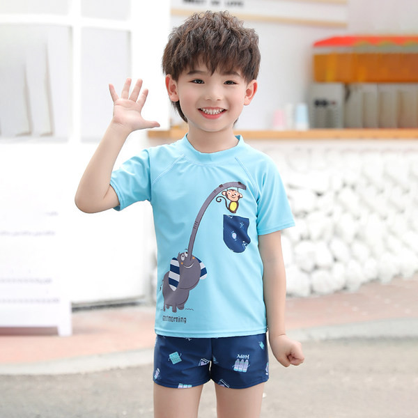 Παιδικό μαγιό για αγόρια σε μπλε χρώμα