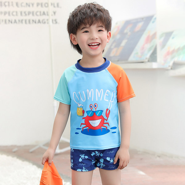 Αντηλιακό παιδικό μαγιό σε δύο μέρη για αγόρια