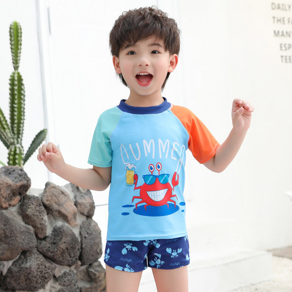 Αντηλιακό παιδικό μαγιό σε δύο μέρη για αγόρια