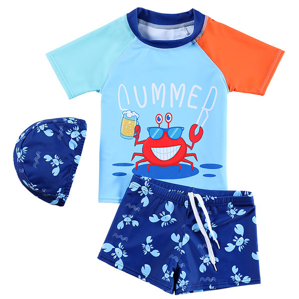 Αντηλιακό παιδικό μαγιό σε δύο μέρη για αγόρια