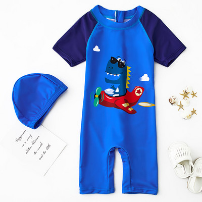 Dječji kupaći kostim za dječake s potpunom zaštitom od sunca