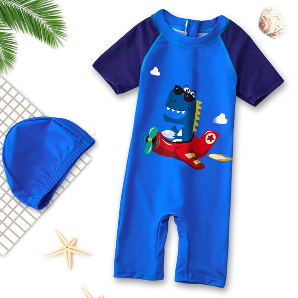 Dječji kupaći kostim za dječake s potpunom zaštitom od sunca