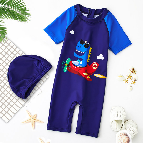 Dječji kupaći kostim za dječake s potpunom zaštitom od sunca