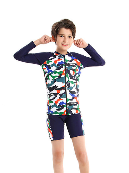 Gyorsan száradó anyagból készült gyerek fürdőruha fiúknak