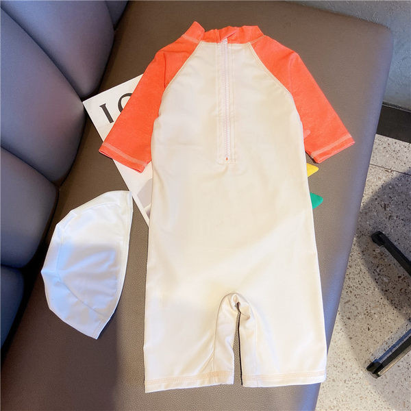 Παιδικό ολόσωμο μαγιό με απλικέ - αντηλιακό