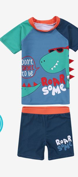 Új modell gyerek fürdőruha blúzból és boxerből fiúknak