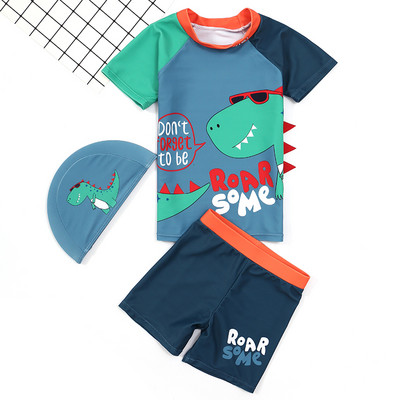 Új modell gyerek fürdőruha blúzból és boxerből fiúknak