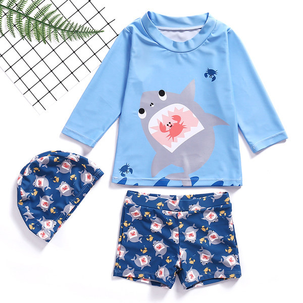 Μαγιό για αγόρια με απλικέ χρώματος