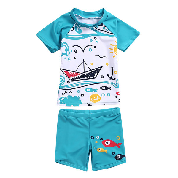 Αντηλιακό παιδικό μαγιό σε τρία μέρη