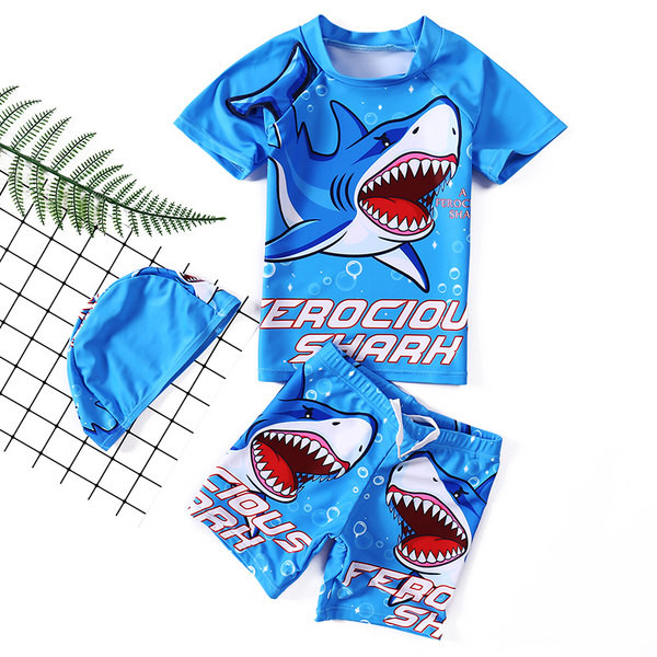 Παιδική στολή για αγόρια με επιγραφή και απλικέ