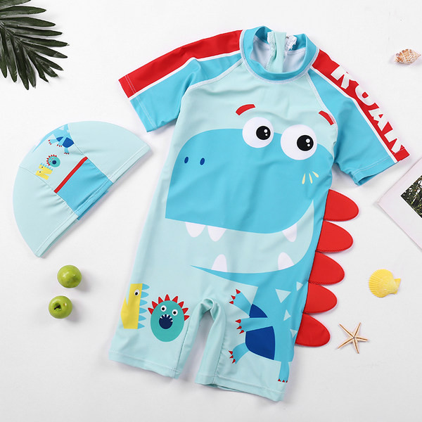 Παιδικό Ολόσωμο μαγιό με απλικέ για αγόρια