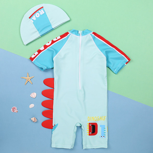 Παιδικό Ολόσωμο μαγιό με απλικέ για αγόρια